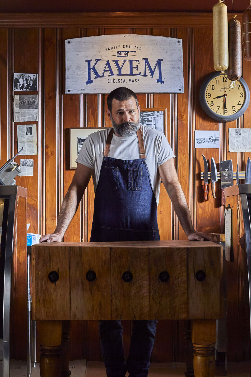 butcher in a deli